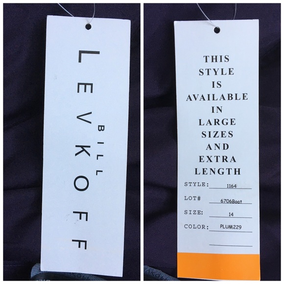 Bill Levkoff Barbara Chiffon One-Shoulder A-Line Princess Maxi Dress Plum 14 - Picture 13 of 17